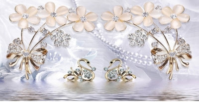 gạch tranh 3d giả ngọc