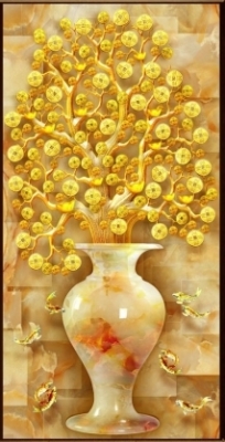 Gạch tranh 3d cẩm thạch - GVC77