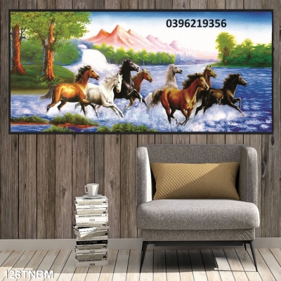 Gạch tranh mã đáo 3D đẹp