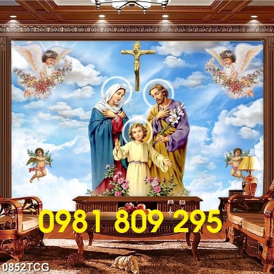 Mẫu tranh 3d công giáo - gạch tranh 3d