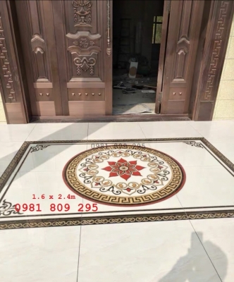Gạch thảm lát sảnh hiên