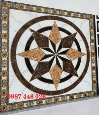 Gạch thảm hoa văn cầu thang, chiếu nghỉ