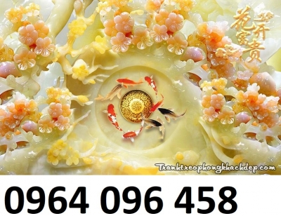 Tranh gạch 3d trang trí phòng khách đẹp - LM70