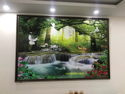 Gạch tranh phong cảnh