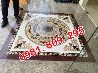 Thảm gạch lát nền sảnh hiên vuông HN9292
