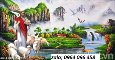 Tranh gạch 3d thiên chúa - gạch tranh 3d thiê chúa - DCX62