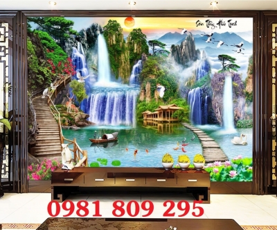 Tranh gạch 3d cảnh thiên nhiên - tranh gạch 3d