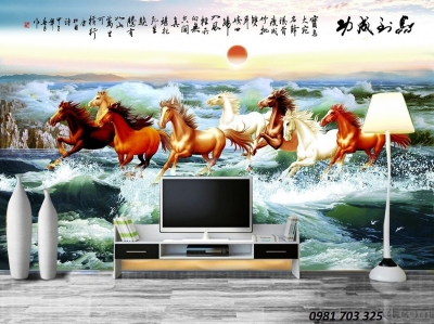 Tranh gạch bát mã