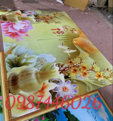 Ảnh thưc tế tranh ốp tường đẹp