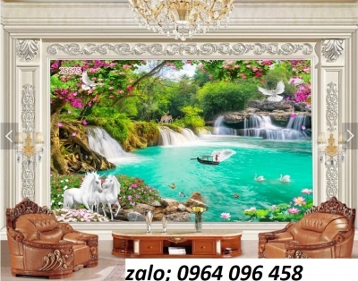 Tranh gạch 3d cá chép hóa rồng - SZZ122