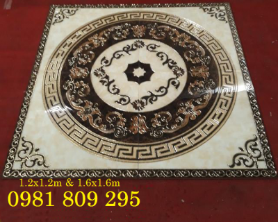 Thảm gạch hoa văn vuông đẹp HN8332