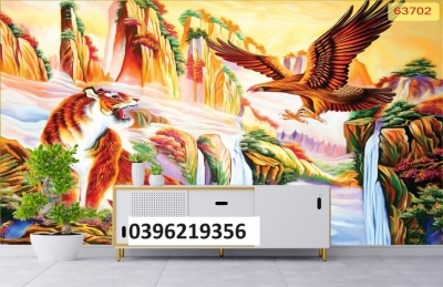 Tranh gạch hổ treo tường