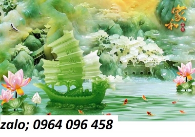 Tranh gạch 3d ốp tường thuận buồm xuôi gió - MCNV33