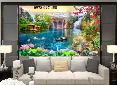 Tranh gạch - tranh phong cảnh