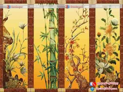 Tranh đẹp ốp tường họa tiets 3D