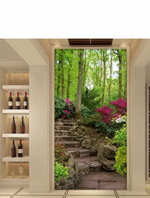 Tranh gạch 3d trang trí tường nhà - DCC33