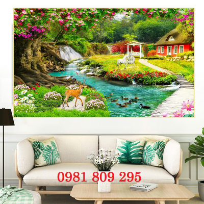 Tranh ốp tường- gạch tranh trang trí HP2054