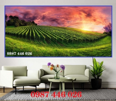 Tranh gạch men phong cảnh thiên nhiên HP97223