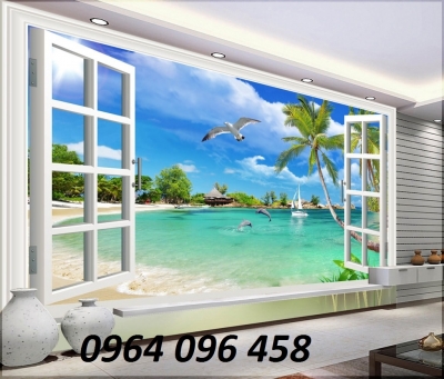 tranh gạch 3d hút tài lộc - SVV55