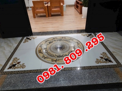 Gạch thảm kích thước 1.6x2.4 m hình hoa