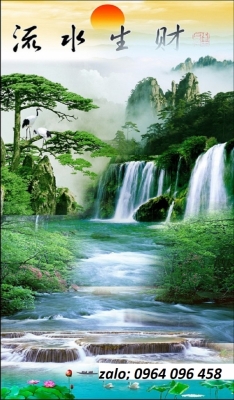 Tranh gạch 3d hiên nhà - 033SM