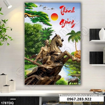 Gạch tranh- Tranh phong cảnh đồng quê