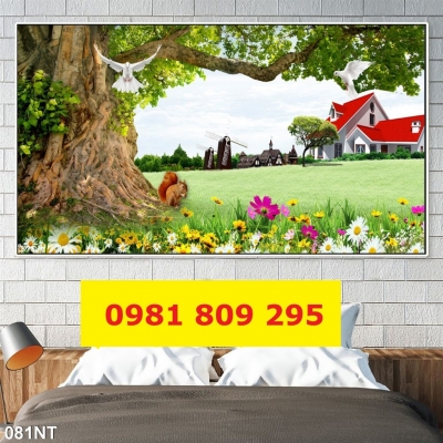 Tranh cảnh thiên nhiên , tranh gạch 3d ốp tường