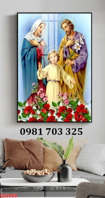 Tranh gạch đẹp công giáo trang trí