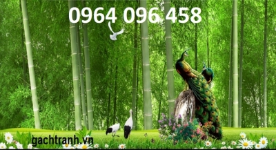 Tranh gạch 3d trang trí phòng khách đẹp - CXZ4