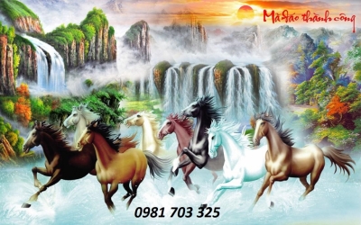 Gạch tranh 3D ốp tường