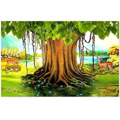 Tranh gạch 3d phật phòng thờ - LKFD4