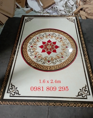 Gạch thảm trang trí, gạch lát nền phòng khách HP3635