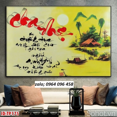 Tranh gạch 3d dán nhà mồ - XBC42