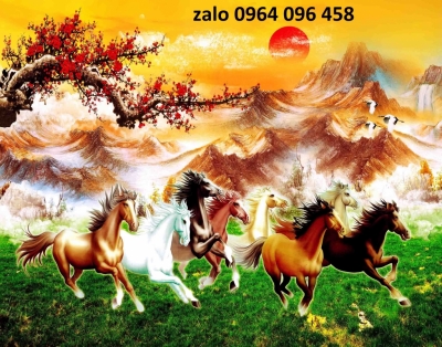 Tranh gạch 3d phong cảnh đồng quê - MBC51
