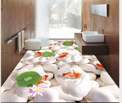gạch lát sàn 3d phong thủy - 56SL