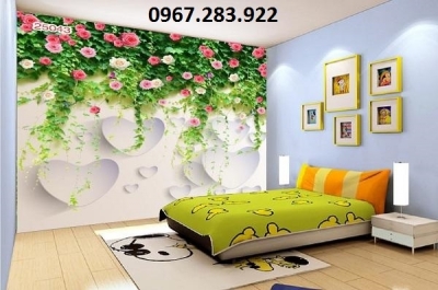 Gạch trang trí phòng ngủ