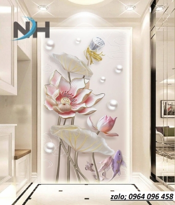 Tranh gạch 3d trang trí nhà cửa - 345CB