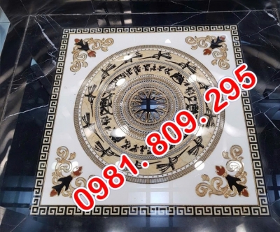 Gạch thảm 80x80cm vuông trống đồng