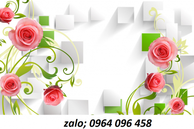 Tranh gạch 3d hoa ngọc - FDS4