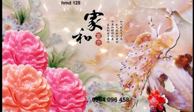 Tranh gạch 3d trang trí phòng khách đẹp - CXZ4