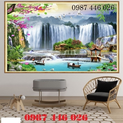 Tranh gạch phong cảnh HP6284