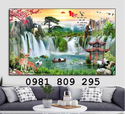 Tranh gạch men phong cảnh