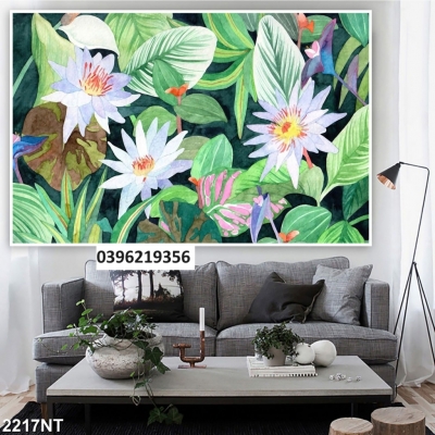 Tranh gạch phong cảnh 3D trang trí