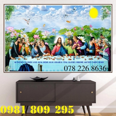 Gạch tranh 3d - mẫu tranh công giáo , tranh thiên chúa