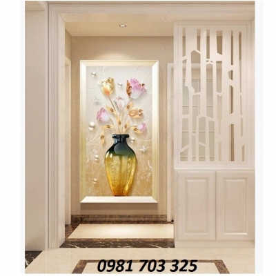 Tranh khổ dọc ốp tường