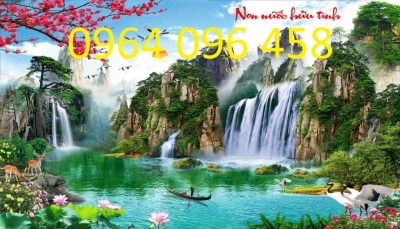 Tranh 3d phong thủy - tranh gạch 3d phong thủy - 69CV