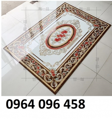 Mẫu gạch thảm lát nền phòng khách mã - HGF43