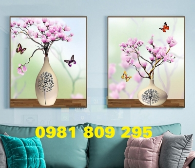 Gạch tranh ốp tường phòng bếp J87