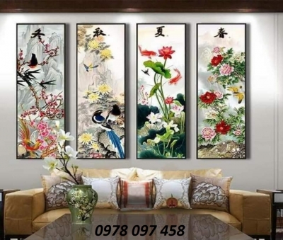 Gạch tranh dán tường