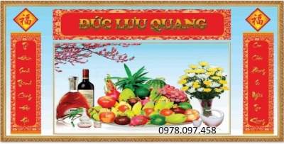Tranh phòng thờ- tranh ốp tường